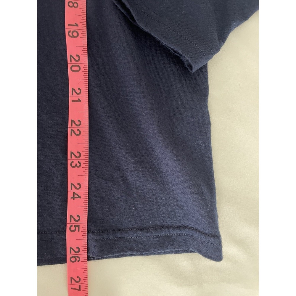 Unbound Merino Wool Shirt Mens Medium M Crew Blue Long Sleeve - Picture 8 of 9